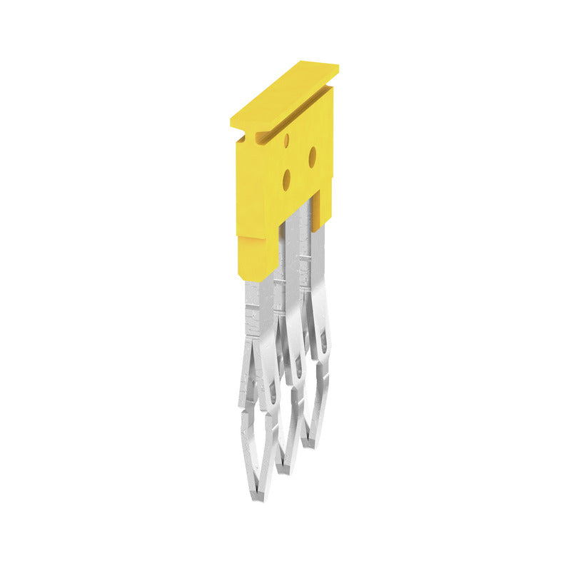 Weidmuller ZQV 2.5/3 Cross Connector Terminal 3-Pole - 1608870000 [10 Pieces]