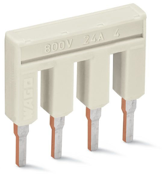 Wago TopJob-S 4-Way Insulated Bridge Connector - 2002-404 [10 Pieces]