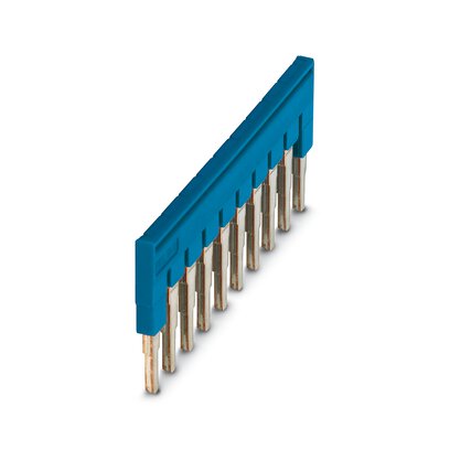 Phoenix Contact 10-Pole Blue Bridge Connector 6.2mm - 3032198 [2 Pieces]