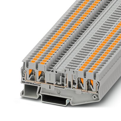 Phoenix Contact PT 2.5 Quattro Push In Terminal Block - 3210208 [2 Pieces]