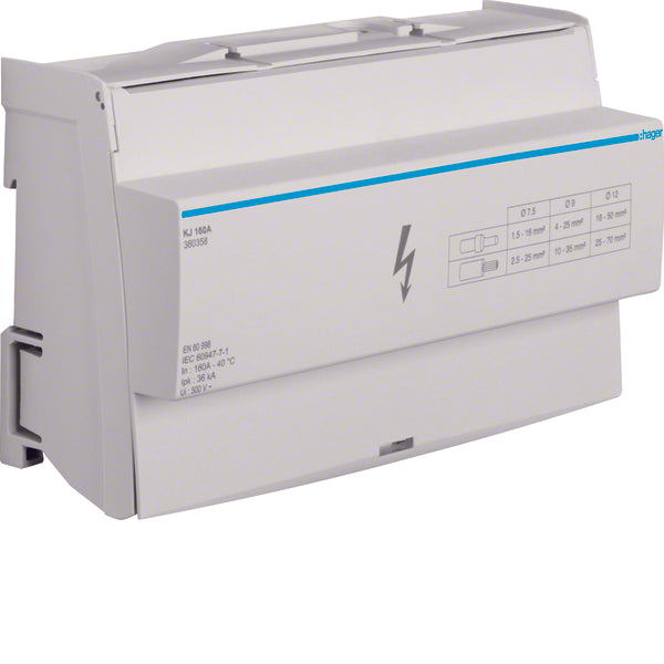 Hager Terminal For Main Cable - KJ160A