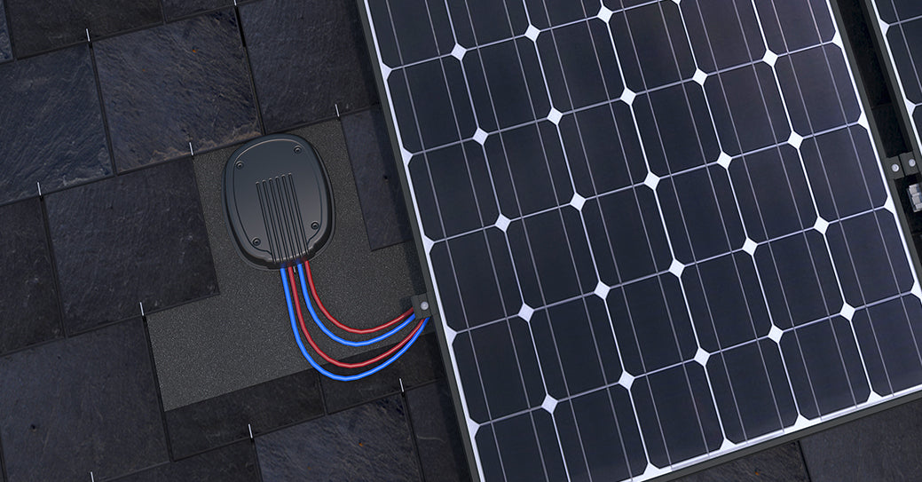Universal Solar PV Cable Entry Tile For Pitched Roofs - 0770206 ...