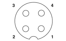 Phoenix Contact Sensor/Actor Cable With Connector - 1681389