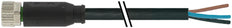 Murrelektronik M8 Female Sensor Cable 4x0.25 PUR 5M - 7000-08061-6310500