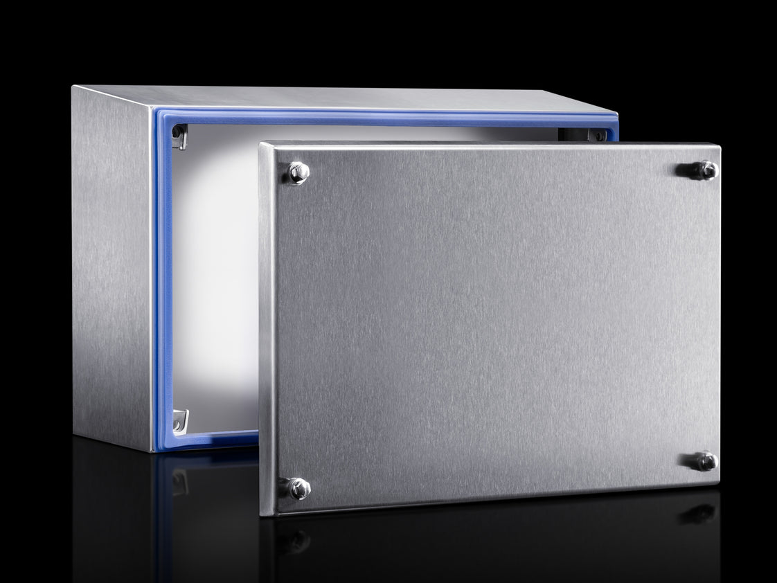 Rittal HD 1.4301 Stainless Steel Terminal Box 300x200x120 - 1674600