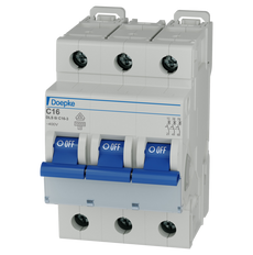 Doepke DLS 6I C16 3-Pole 10kA Circuit Breaker - 09916293