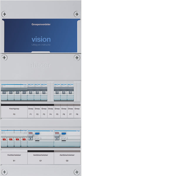 Hager VISION Installation Cabinet - VKG33L-K