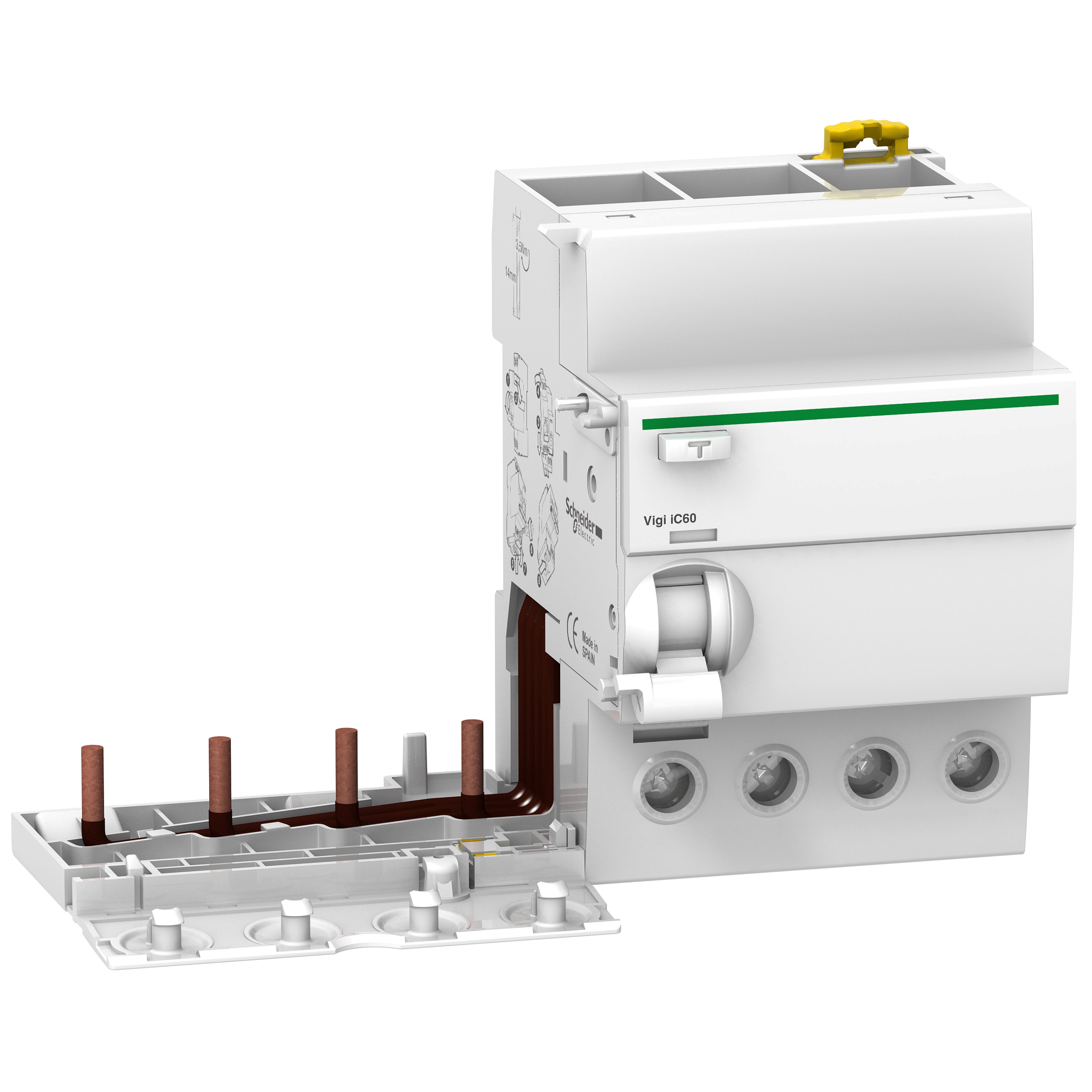 Schneider Electric Vigi IC60 4P 63A 300mA Type A RCD Module - A9V24463 ...