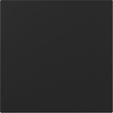 Gira System 55 Matte Black Upright Rocker Switch - 3496005