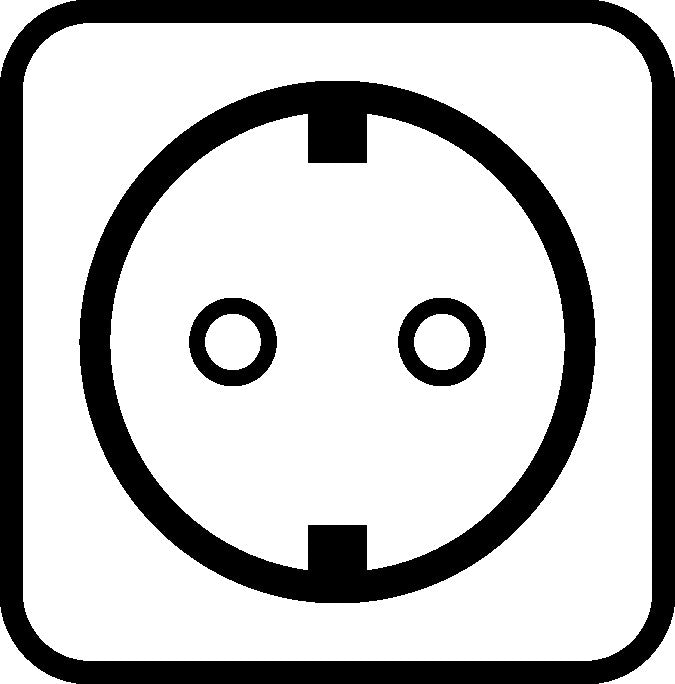ABB Busch-Jaeger Balance SI Wall Outlet (WCD Switchgear) (European Socket) - 2CKA002018A1514