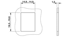 Phoenix Contact VS Contact Block For rectangular Connector - 1689064