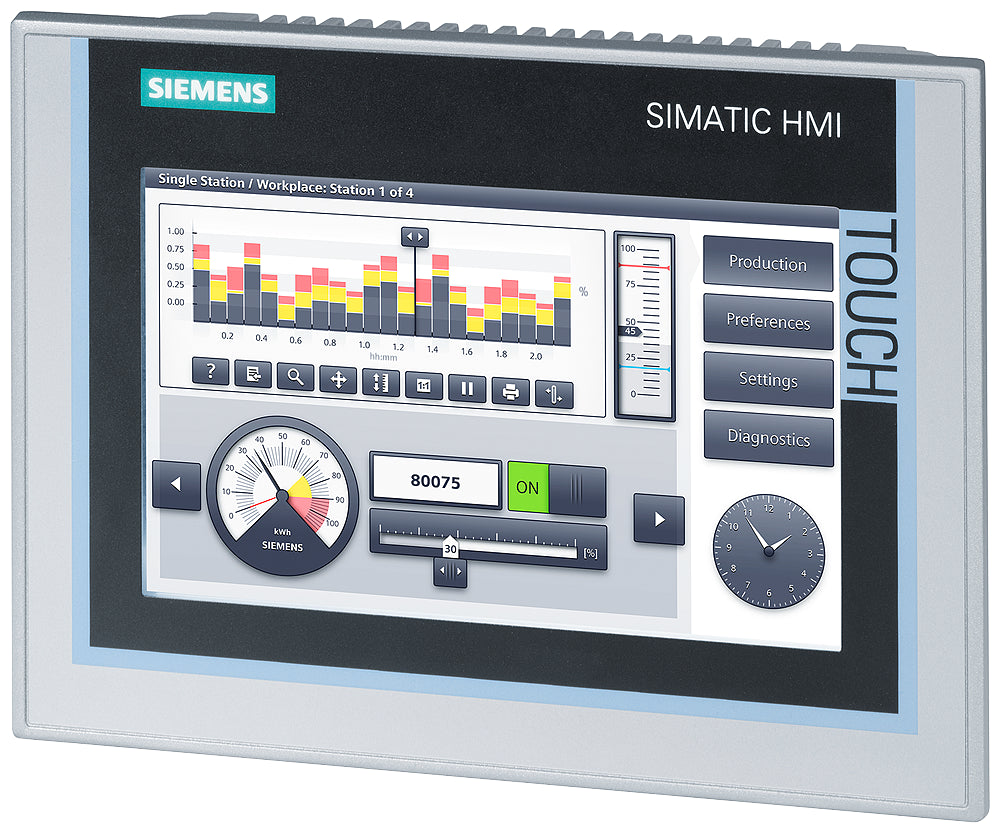 Tp700 Machine Siemens SIMATIC HMI TP700 Comfort Touch Panel - 6AV21240GC010AX0 ...