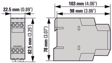 Eaton ETR4-51-W Star Delta Timer Relay 400VAC - 031885
