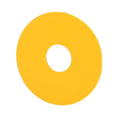 Eaton M22-XAK Emergency Stop Label 90mm Yellow - 216464