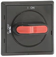 ABB IP65 Black Selector Handle With Lock Function - 1SCA105232R1001