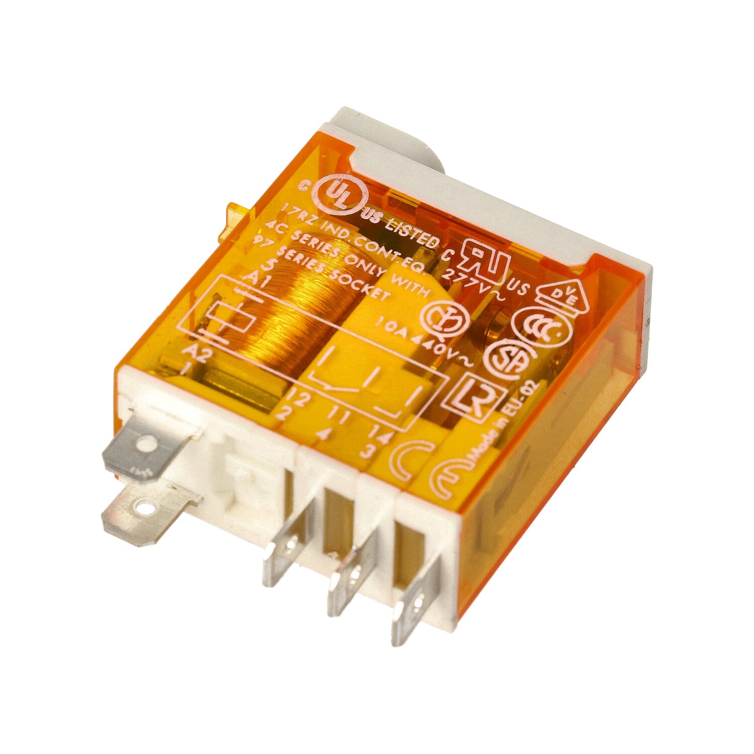 Finder 46 Series Industrial Relay 16A 24VAC SPDT - 46.61.8.024.0040 ...