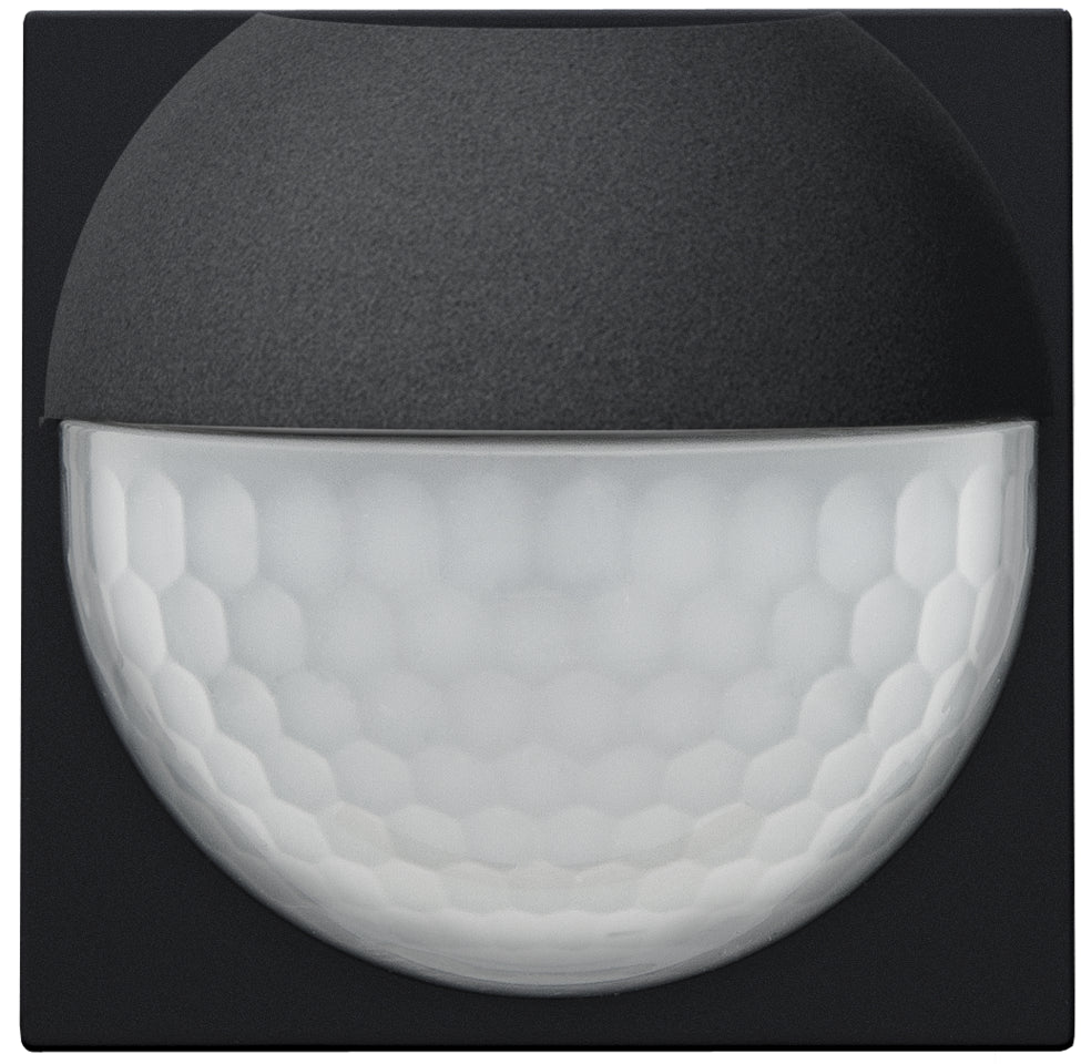 Niko Home Control Wall Motion Detector Black Finish Set - 161-55511