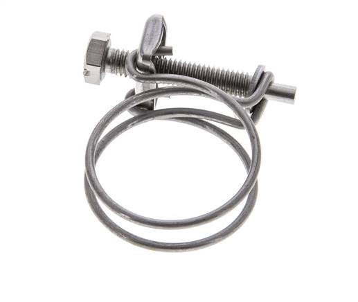 31 - 35 mm Hose Clamp Galvanised Steel