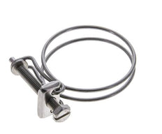 49 - 55 mm Hose Clamp Galvanised Steel
