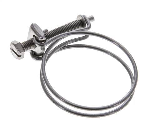 49 - 55 mm Hose Clamp Galvanised Steel