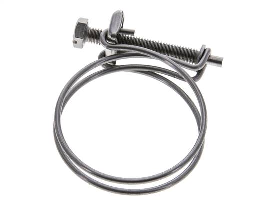 49 - 55 mm Hose Clamp Galvanised Steel