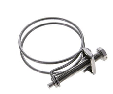 49 - 55 mm Hose Clamp Galvanised Steel