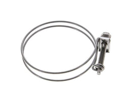 75 - 80 mm Hose Clamp Galvanised Steel