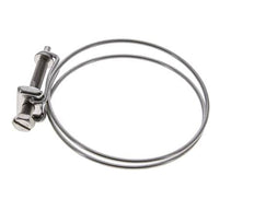 75 - 80 mm Hose Clamp Galvanised Steel