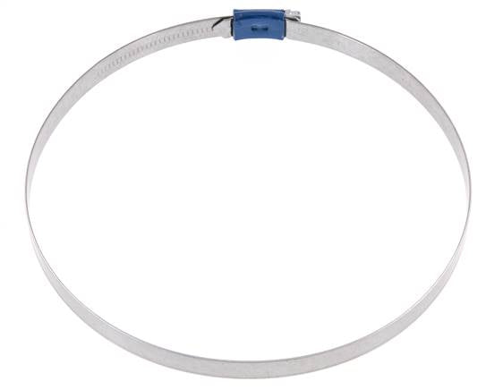 210 - 230 mm Hose Clamp with a Galvanised Steel 12 mm band - Aba