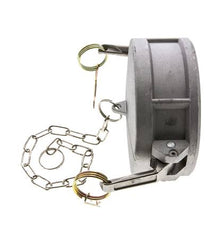 Camlock DN 90 (4'') Aluminium Coupling End Cap Type DC MIL-C-27487