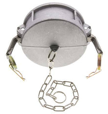 Camlock DN 90 (4'') Aluminium Coupling End Cap Type DC MIL-C-27487