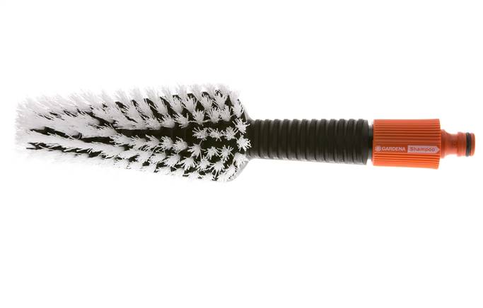 GARDENA Washing Brush Synthetic Fiber Bristles