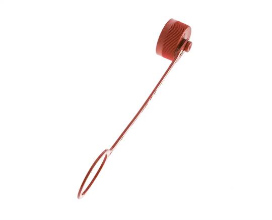 20 mm Plastic Dust Protection Cap For Coupling socket with Chain