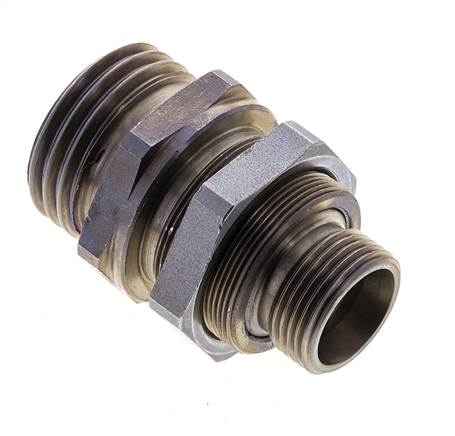 Steel Hydraulic Coupling Socket 15 mm L Cutting Ring ISO 14540/8434-1 D M32 x 3