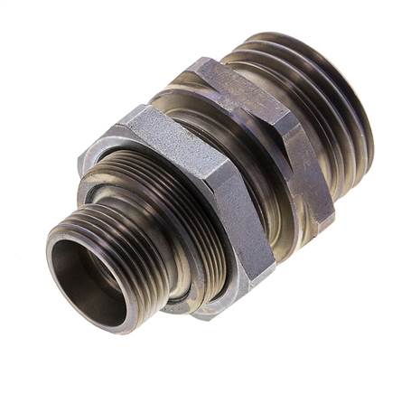 Steel Hydraulic Coupling Socket 15 mm L Cutting Ring ISO 14540/8434-1 D M32 x 3