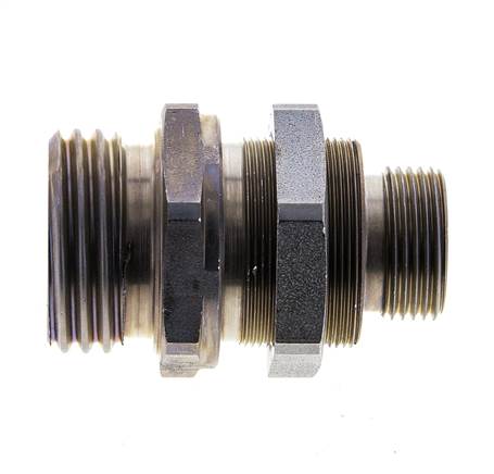 Steel Hydraulic Coupling Socket 15 mm L Cutting Ring ISO 14540/8434-1 D M32 x 3