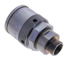 Steel Hydraulic Coupling Socket 15 mm L Cutting Ring ISO 14540/8434-1 D M36 x 3
