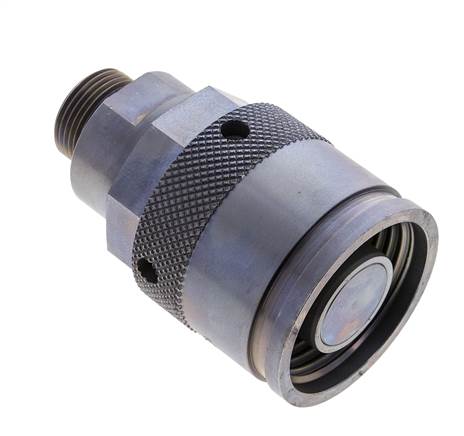 Steel Hydraulic Coupling Socket 15 mm L Cutting Ring ISO 14540/8434-1 D M36 x 3