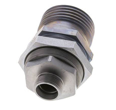 Steel Hydraulic Coupling Socket 18 mm L Cutting Ring ISO 14540/8434-1 D M54 x 4