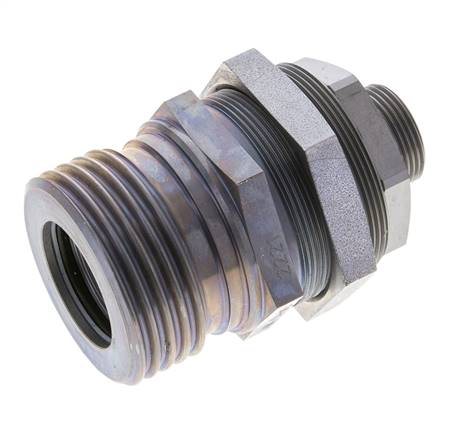 Steel Hydraulic Coupling Socket 18 mm L Cutting Ring ISO 14540/8434-1 D M54 x 4