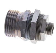 Steel Hydraulic Coupling Socket 18 mm L Cutting Ring ISO 14540/8434-1 D M54 x 4