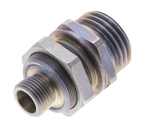 Steel Hydraulic Coupling Socket 10 mm S Cutting Ring ISO 14540/8434-1 D M32 x 3