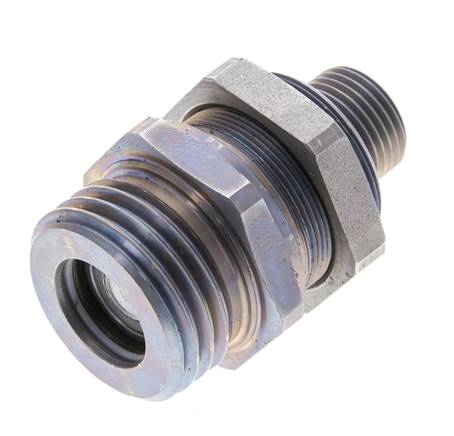 Steel Hydraulic Coupling Socket 10 mm S Cutting Ring ISO 14540/8434-1 D M32 x 3