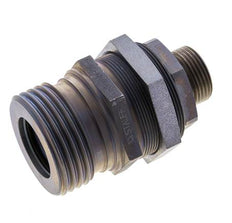 Steel Hydraulic Coupling Socket 20 mm S Cutting Ring ISO 14540/8434-1 D M54 x 4