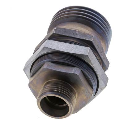 Steel Hydraulic Coupling Socket 20 mm S Cutting Ring ISO 14540/8434-1 D M54 x 4