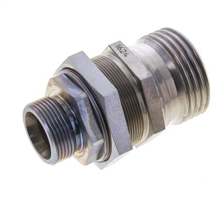 Steel Hydraulic Coupling Socket 25 mm S Cutting Ring ISO 14540/8434-1 D M54 x 4