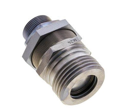 Steel Hydraulic Coupling Socket 25 mm S Cutting Ring ISO 14540/8434-1 D M54 x 4