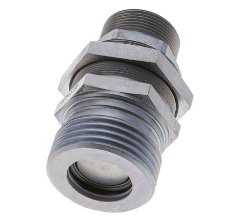 Steel Hydraulic Coupling Socket 30 mm S Cutting Ring ISO 14540/8434-1 D M54 x 4