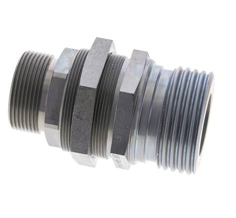 Steel Hydraulic Coupling Socket 30 mm S Cutting Ring ISO 14540/8434-1 D M54 x 4
