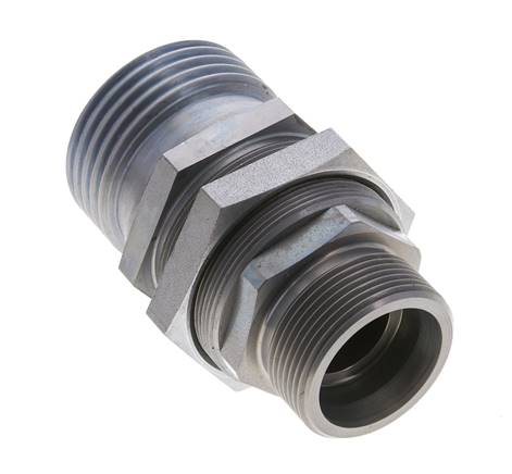 Steel Hydraulic Coupling Socket 30 mm S Cutting Ring ISO 14540/8434-1 D M54 x 4